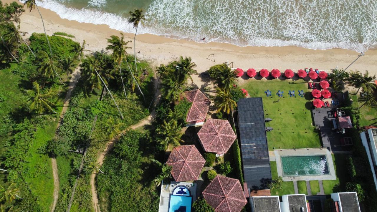 Alma Beach Hotel Weligama Eksteriør bilde